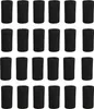 A collage of black fabric sleeves, arranged in rows. Produktbild-Vorschau