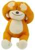 Peluche mascotte peluche singe avec aimants marron 23cm Voir les images du produit 3