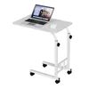 Beistelltisch Höhenverstellbar Laptoptisch mit Rollen 73–80 Produktbild-Vorschau 1