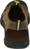 The image shows the back view of a brown KEEN sandal for men. Produktbild-Vorschau