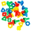 Blocchi di costruzione didattici montessoriani viti 30 Anteprima dell’immagine prodotto 4