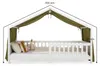 Hausbett Himmel LIAN in dunkelgrün - Betthimmel aus 100% Produktbild-Vorschau 5