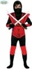 A child wearing a ninja costume with toy swords. Anteprima dell’immagine prodotto