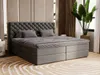 GrainGold Boxspringbett Bergamo 200x200 - Bett mit Matratze Produktbild-Vorschau 1