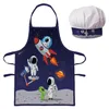 Dětská kuchyňská souprava Astronaut, zástěra a čepice Náhled obrázku produktu 4