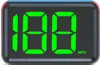 Heads-Up-Display, digitaler Tachometer, GPS, MPH für PKW, Produktbild-Vorschau 1