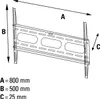 Hama Wandhalterung 3 Sterne XL weiß Produktbild-Vorschau 7