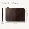 Custodia per laptop Selencia Croco, 14 pollici - Custodia Anteprima dell’immagine prodotto 2