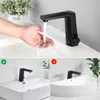 Lonheo Infrarot Sensor Wasserhahn Schwarz Bad Automatik Produktbild-Vorschau 6