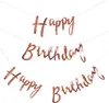 Oblique Unique Happy Birthday Girlande Banner 1,5m Produktbild-Vorschau 1