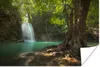 MuchoWow® Poster Ein tropischer Baum im Erawan-Nationalpark Produktbild-Vorschau 1