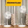 VE-5757 Ventilateur sur pied blanc Voir les images du produit 9