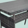 Relaxdays Gartentisch, HBT: 70 x 100 x 60 cm, wetterfest, Produktbild-Vorschau 6