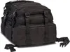 A black backpack is shown from a low angle against a white background. Náhled obrázku produktu
