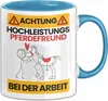 Pferdefreund Tasse Geschenk Lustiger Spruch Geschenkidee Produktbild-Vorschau 1