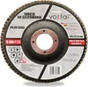 10x Fächerscheiben 125 mm K120 Metall Lamellenscheiben Holz Produktbild-Vorschau 1