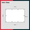 KOTARBAU® Plane 60 g/m2 Abdeckplane wasserdicht 4x5 m Blau Produktbild-Vorschau 3