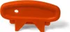 A close-up studio shot of an orange plastic tool. Produktbild-Vorschau