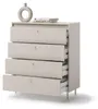Kommode TORINO TK-03 mit 4 Schubladen Sideboard 90 cm Produktbild-Vorschau 3