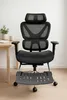 Fotel biurowy ergonomiczny KB106 czarny Podgląd zdjęcia produktu 13