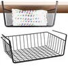 Hängekorb Unterregalkorb Schrankkorb Organizer Metall Produktbild-Vorschau 1