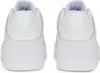 The rear view of a pair of white Puma Slipstream Lth Schuhe Sneaker. Produktbild-Vorschau