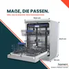 homeX DWFS601442A-S Geschirrspüler 60 cm, Spülmaschine Produktbild-Vorschau 6