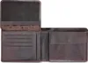 mano Leder Geldbörse Don Luca Coin Wallet with Flap Dark Produktbild-Vorschau 3
