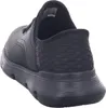 A black Skechers Slip-Ins shoe shown from the back. Náhled obrázku produktu
