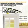 Outsunny Pultvordach Vordach für Haustür 303x96x27cm mit UV Produktbild-Vorschau 7