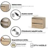STIV Nábytek | Botník se 4 moduly a výklopy | Dub Sonoma | Náhled obrázku produktu 3