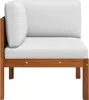 vidaXL Garten-Ecksofas 2-tlg. mit Kissen Holz Akazie & Seil Produktbild-Vorschau 6