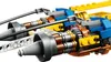 Close-up view of a LEGO Star Wars Anakin's Podracer model, focusing on the engine and cockpit details. Produktbild-Vorschau