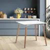 CLP Küchentisch Viborg weiß Größe 80 cm Größe 80 cm Produktbild-Vorschau 3