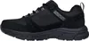 A side view of a black athletic shoe. Anteprima dell’immagine prodotto