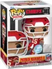 A Funko Pop! vinyl figure of Patrick Mahomes II in his Kansas City Chiefs uniform, displayed in its original packaging. Produktbild-Vorschau