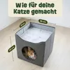 Katzenhöhle Katzenhaus Katzenbett zooprinz Leo | Plüsch | Produktbild-Vorschau 5