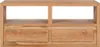 vidaXL Armoire TV 90x30x40 cm en teck massif Voir les images du produit 2