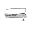 A lock picking tool set with a transparent training lock and a screw, laid out on a white background. Produktbild-Vorschau