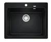 60 cm einbauspüle, schwarzes silgranit Blanco 525941 Produktbild-Vorschau 17