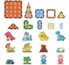 Magnetbausteine Dinosaurier Set – 54 Teile (42 Magnetblöcke Produktbild-Vorschau 10