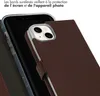 Selencia Bibliothèque en cuir véritable pour l'Apple iPhone Voir les images du produit 4