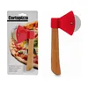 COLTELLO PER PIZZA 21 cm a forma di ascia Tagliapizza Rullo Anteprima dell’immagine prodotto 8