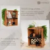 PINEEA Drewniana skrzynka, duży regał, skrzynka na owoce, Podgląd zdjęcia produktu 2