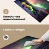 KitchenYeah© Herdabdeckplatte Nordlichter - Schnee - Island Produktbild-Vorschau 2