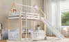 Letto a castello Sweiko, Letto per bambini, Squisita forma Anteprima dell’immagine prodotto 12