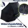 Großer Golfschirm Regenschirm Stockschirm  Automatik XXL Produktbild-Vorschau 4