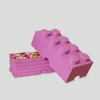 Scatola di immagazzinamento mattoncini LEGO con coperchio 8 Anteprima dell’immagine prodotto 2
