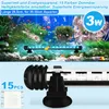 Jopassy 28.5cm LED Aquarium Lampe Tank Leuchtet Unterwasser Produktbild-Vorschau 2