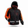 URGENT Y-8368 Winterjacke Arbeitsjacke Schwarz Orange Größe Produktbild-Vorschau 1